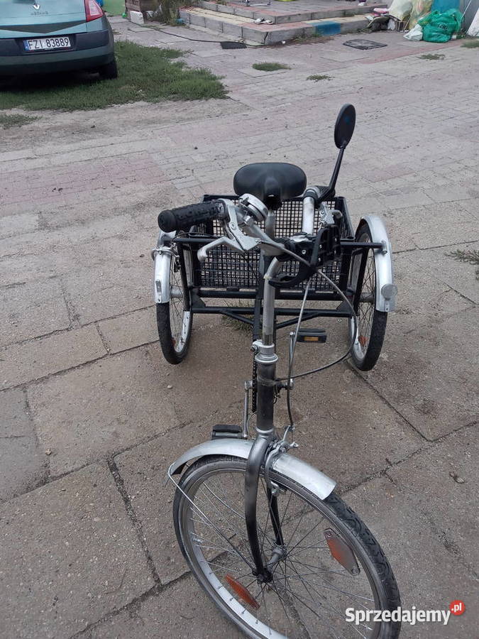 rower trójkołowy dorosłych lubuskie Nietków sprzedam