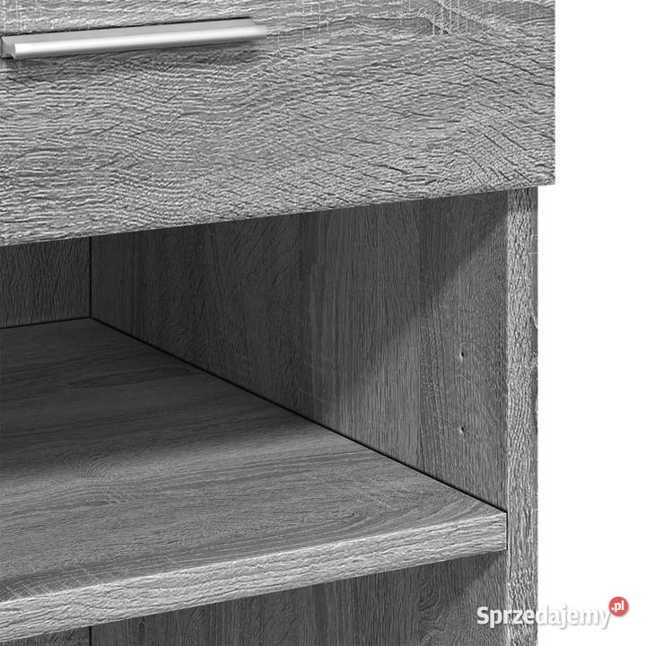 Szafka szary dąb sonoma 80x425x93 materiał