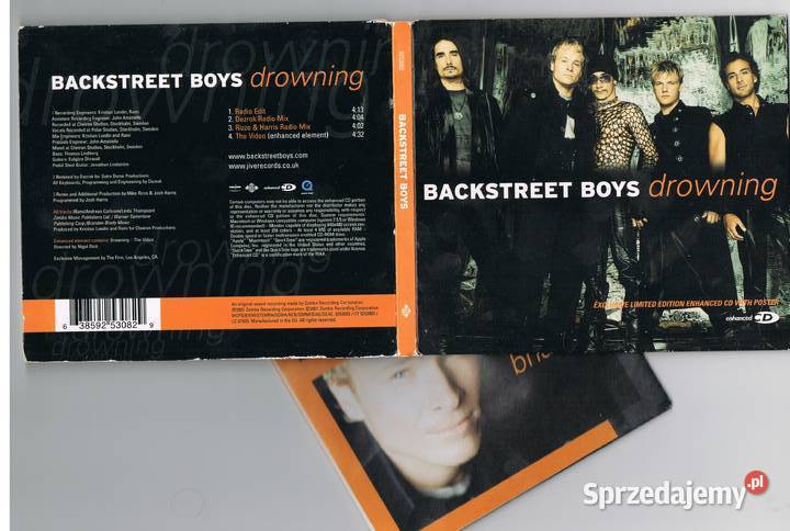 BACKSTREET BOYS DROWNING Exclusive Limited 1 płyta Lublin sprzedam
