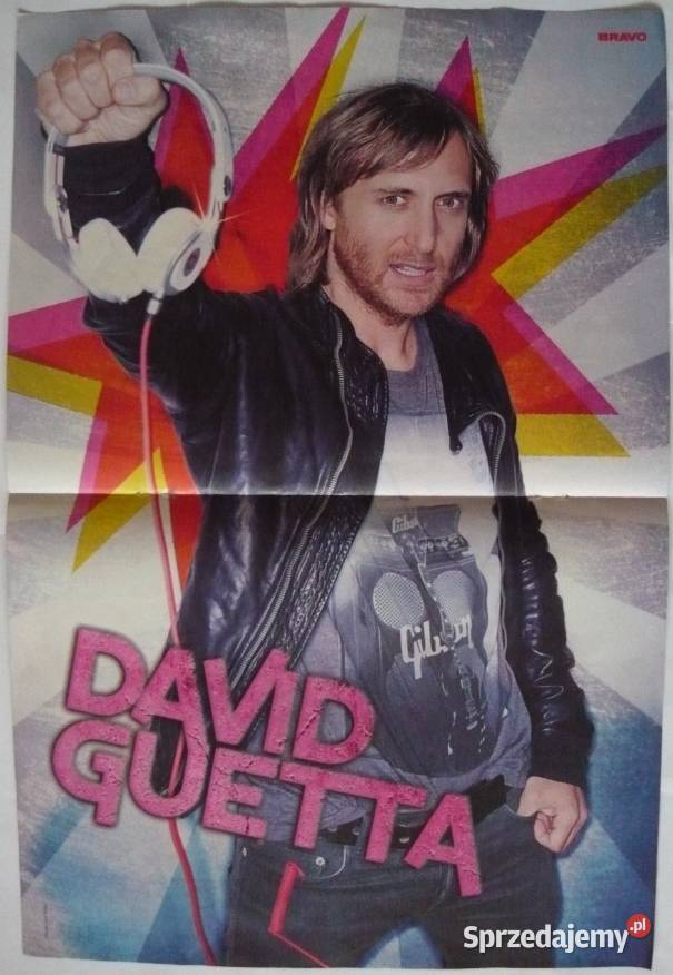 PLAKATY DAVID GUETTA WYPRZEDAŻ ŚWIAT PLAKATÓW Pozostałe Bydgoszcz