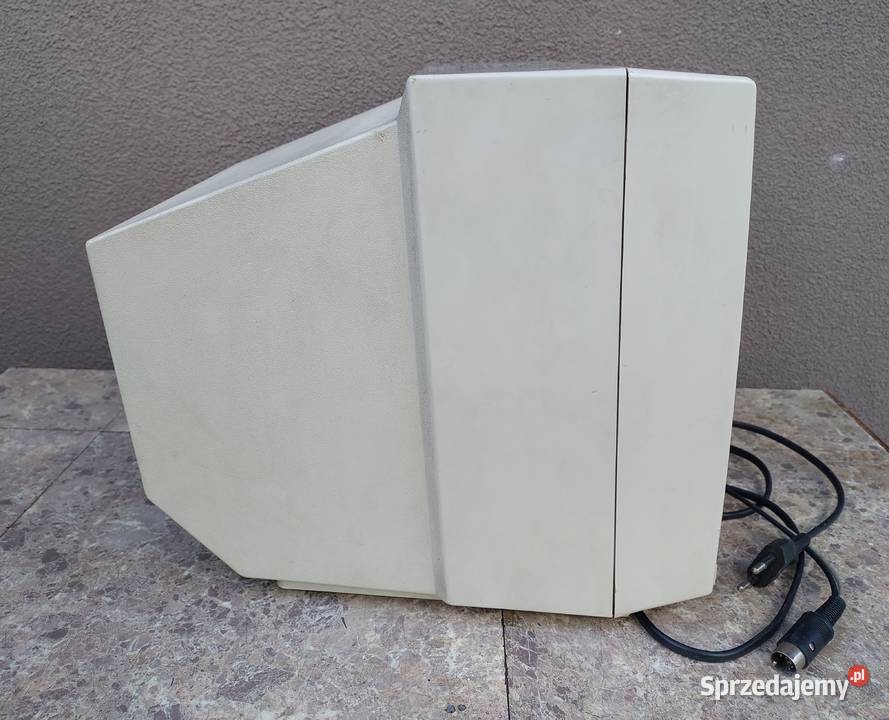 Stary monitor Commodore DM60200E niesprawny CRT Tczew