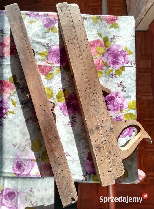 Strug hebel drewniany metalowy dwa zabytkowe sprzedam