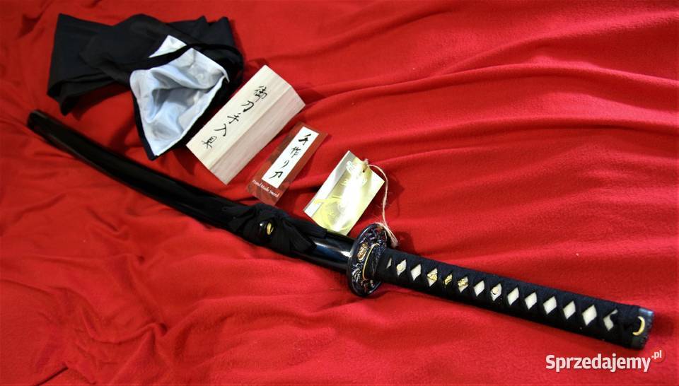 Firmowy Miecz Ten Ryu Samurajska katana ostra