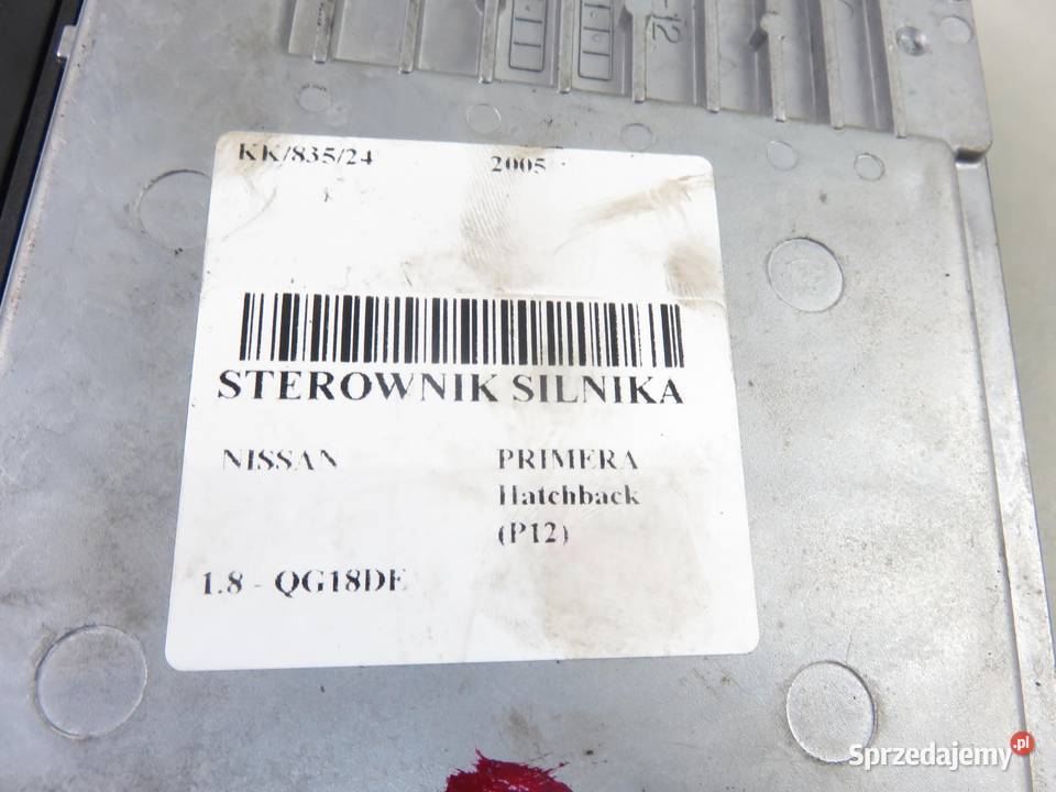STEROWNIK NISSAN PRIMERA P12 18 MEC37060 sprzedam