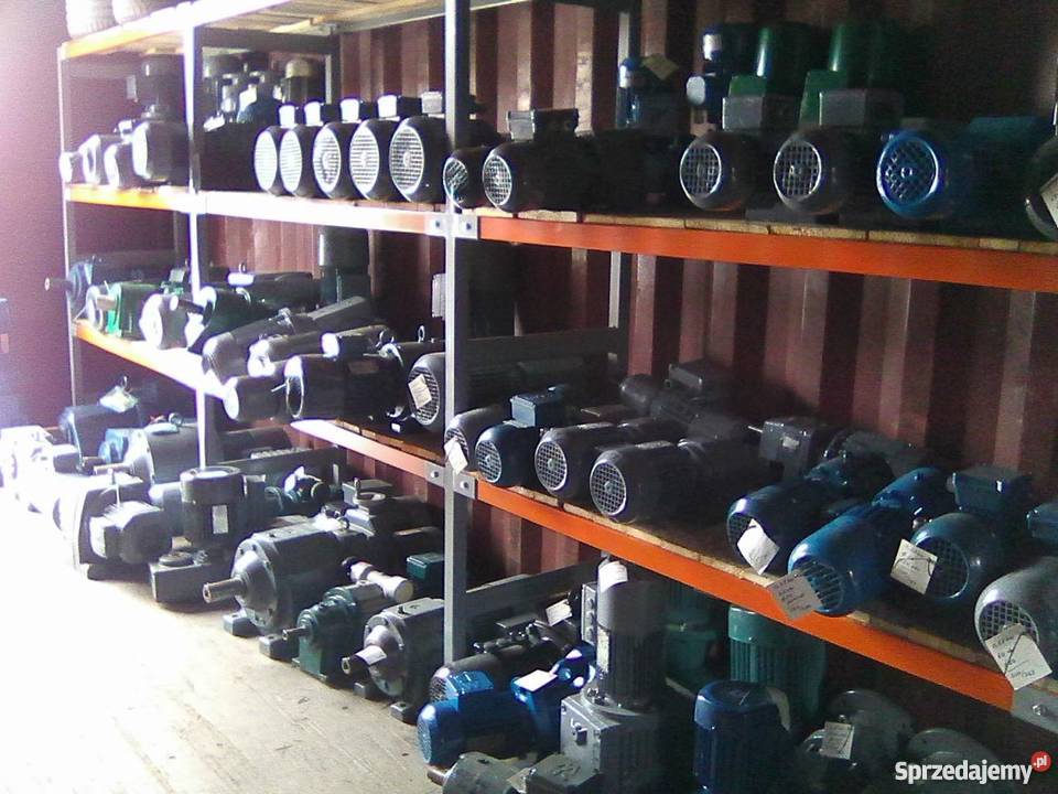Motoreduktor 4 kW 36 obr 3faz Leszno sprzedam