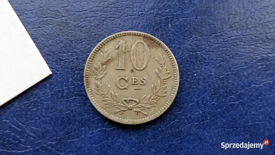 Stare monety 10 centym 1924 Luksemburg