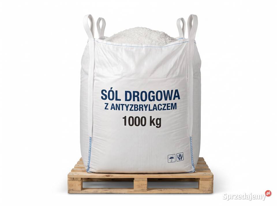 Sól drogowa z antyzbrylaczem 1000kg big bag