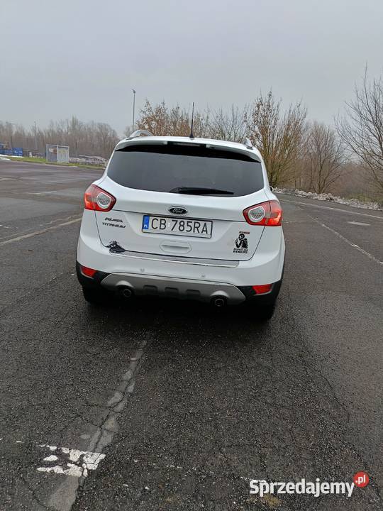 Ford Kuga 2011 20 TDCi 140 zadbany biały kujawsko-pomorskie Bydgoszcz