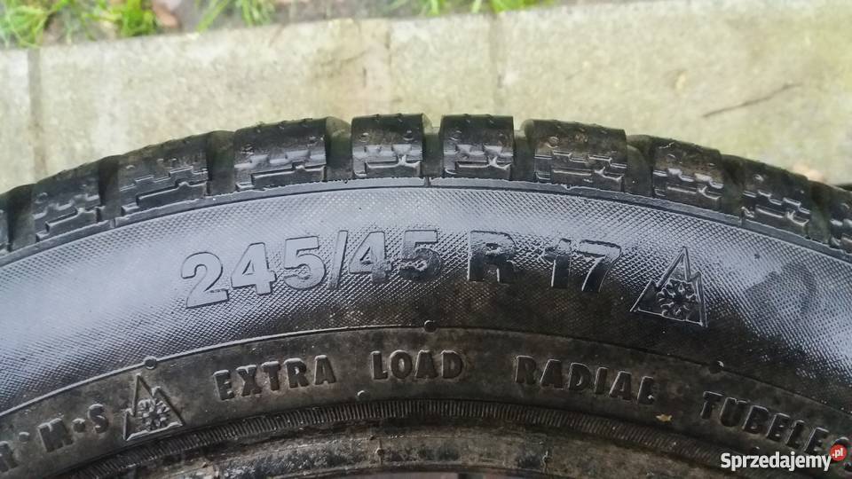 OPONY ZIMOWE 245x45 r17 Chełm - Sprzedajemy.pl