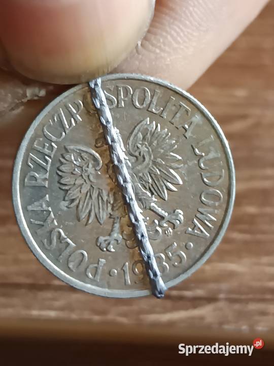 Sprzedam monetę 50 groszy 1985 mała skrętka Chełm