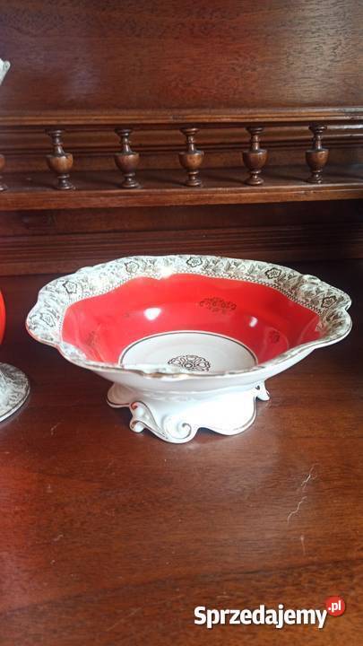 Secesyjny wazon Reinhold Schlegelmilch Tillowitz Porcelana i szkło Antyki, Sztuka, Kolekcje pomorskie