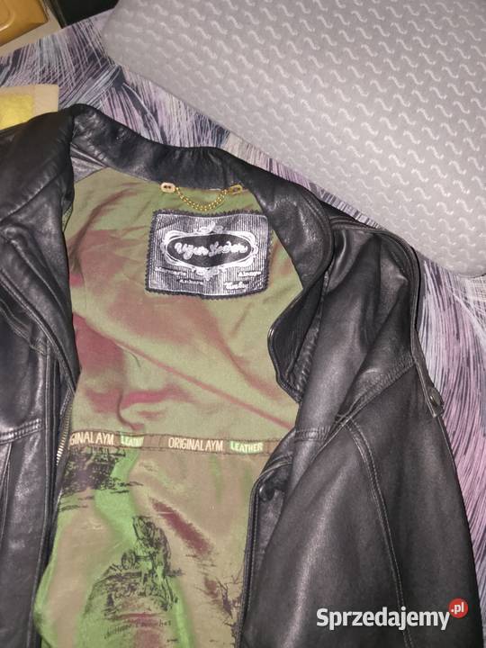 Kurtka ze skóry Wieluń sprzedam