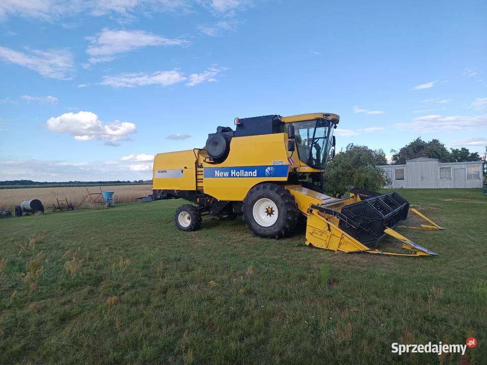 Kombajn zbożowy holland tc 5070 Hydrostat Zbożowe łódzkie Łódź