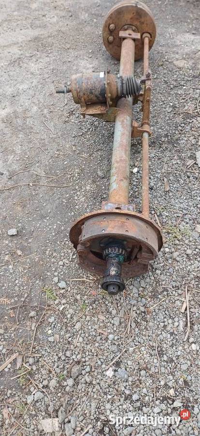 Oś przyczepa Autosan D47resory małopolskie Kraków