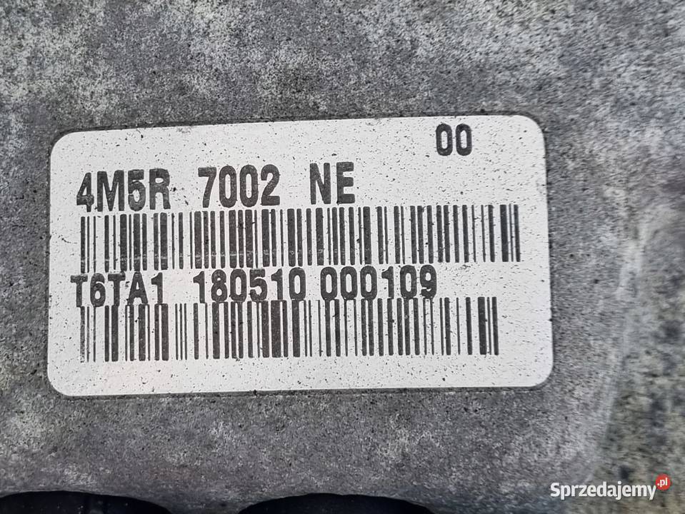 Ford C 18 16V SKRZYNIA BIEGÓW 4M5R7002NE lubelskie Rudka
