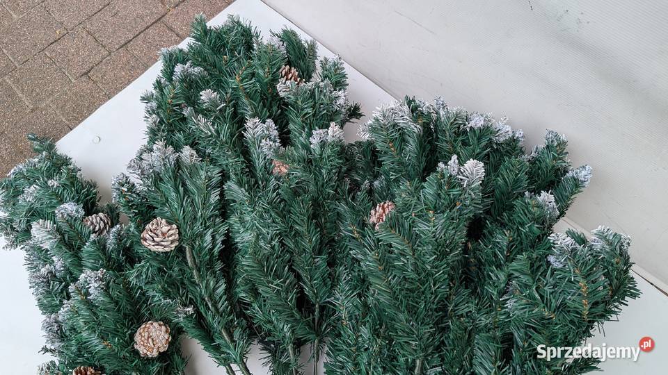 Choinka sztuczna YITAHOME 180 ze śniegiem i