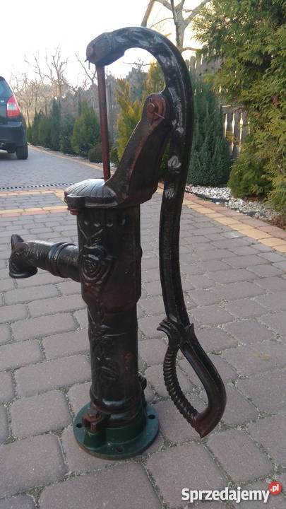 Żeliwny hydrant ogrodowy Kielce