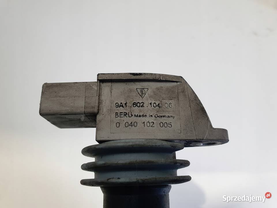 CEWKA ZAPŁONOWA 9A160210406 Porsche 911 GT3 38 Układ elektryczny, zapłon Rudka