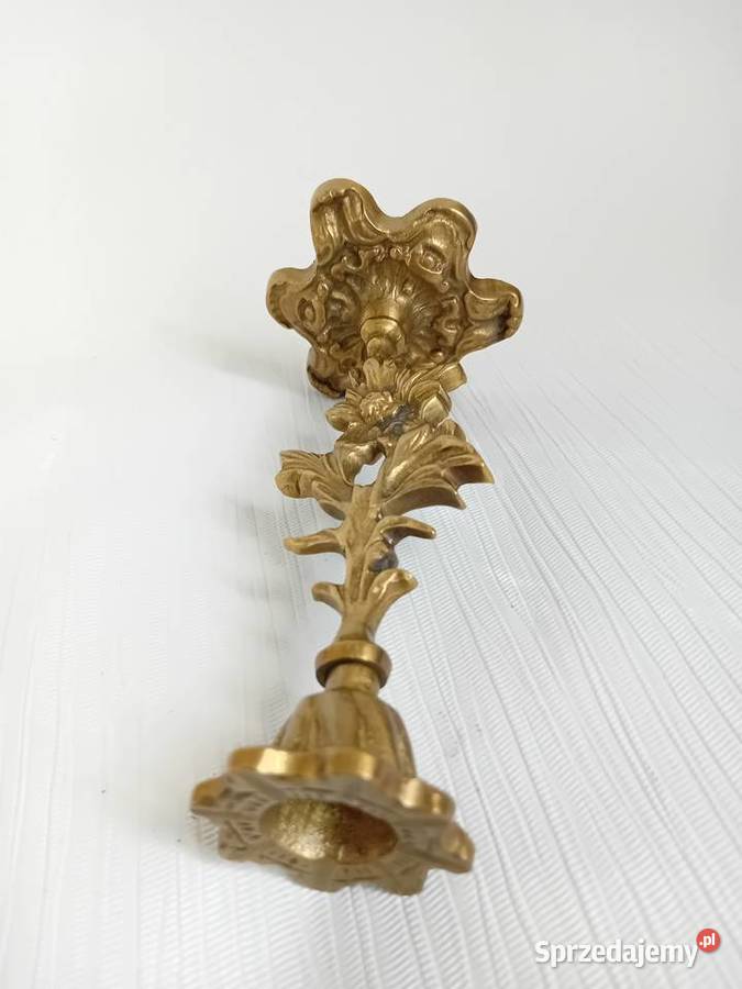 Stary mosiężny Lichtarz świecznik Pozostałe warmińsko-mazurskie Giżycko sprzedam