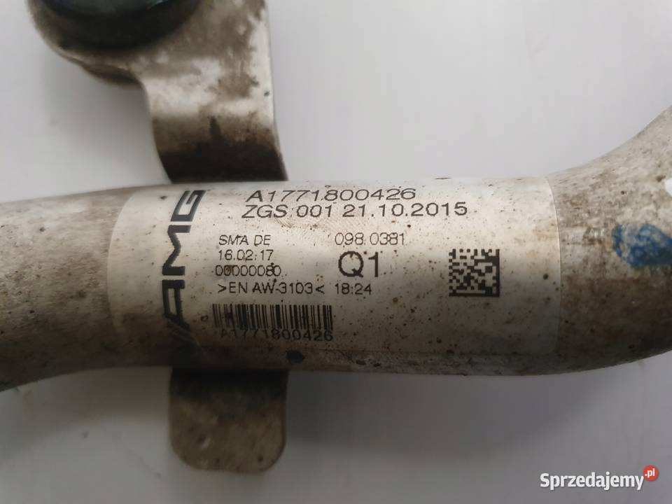 PRZEWÓD OLEJU Mercedes W213 E63 AMG 40 V8 osobowe Chełm