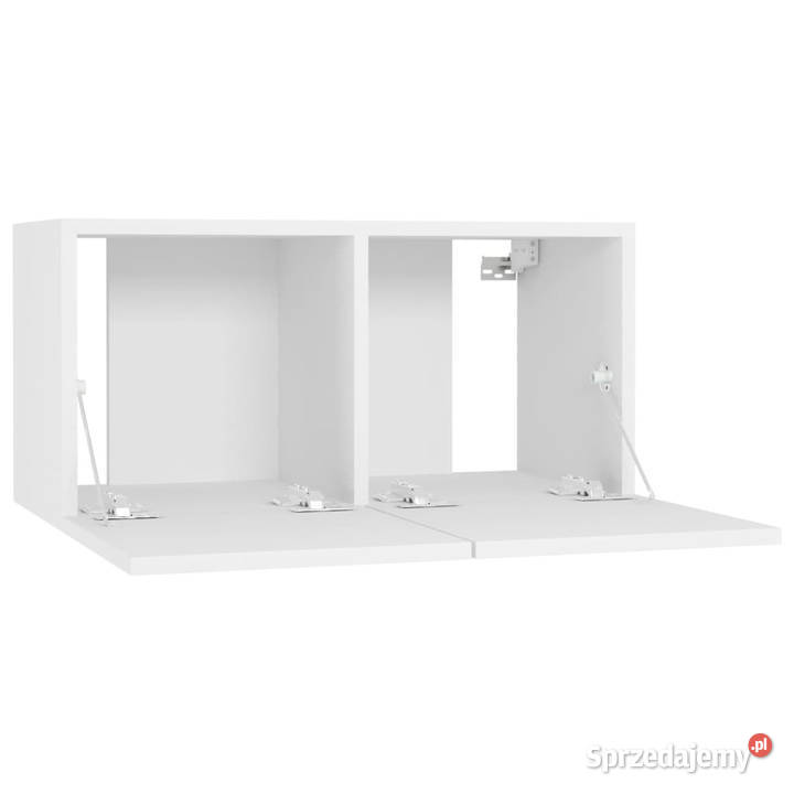 Szafki wiszące pod TV 3 białe 60x30x30 WM804510 RTV mazowieckie Warszawa