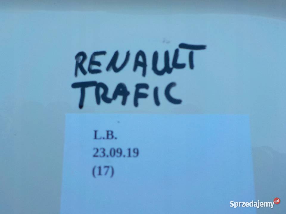 DRZWI BOCZNE PRZESUWANE RENAULT TRAFIC III 1418 sprzedam
