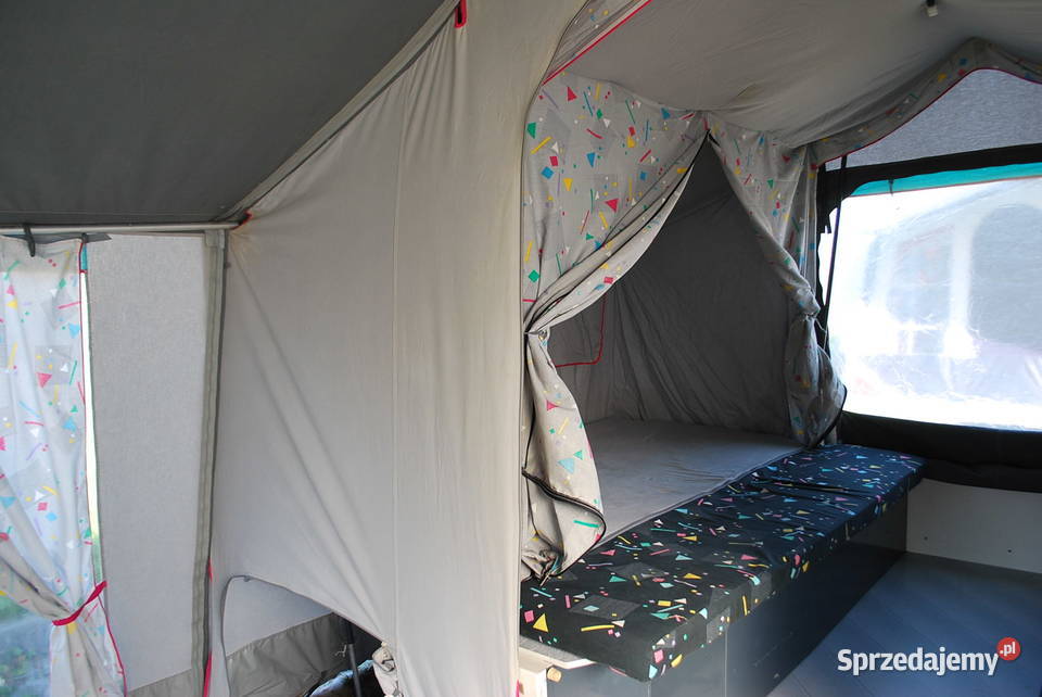 PRZYCZEPA KEMPINGOWA NAMIOTOWA RACLET 1996 R Grzebowilk sprzedam