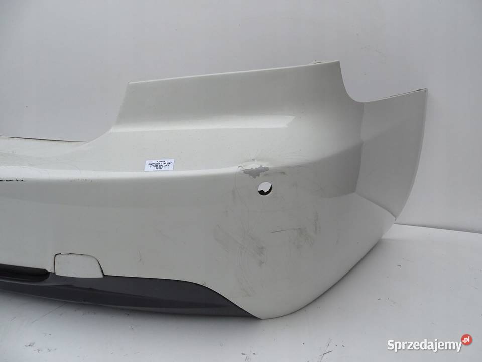ZDERZAK TYŁ TYLNY PDC ALPINEWEISS 300 BMW E92