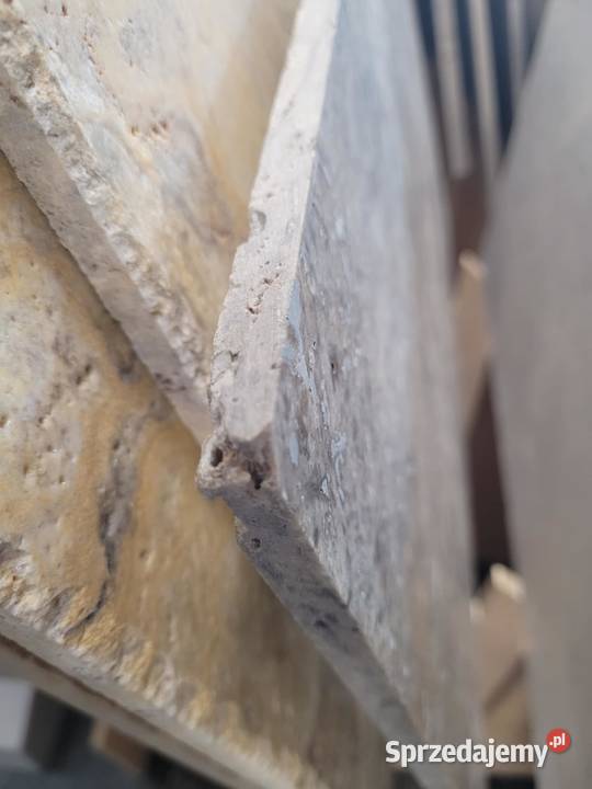 Płytki Trawertyn Silver Ash szlifowane i pomorskie sprzedam