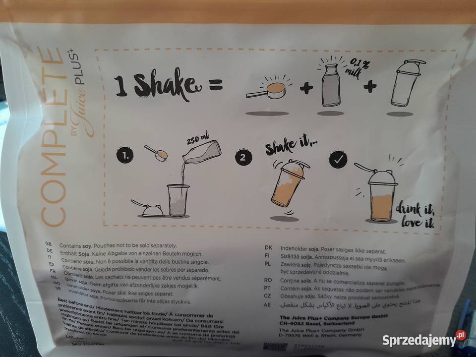 Tanio Shake complete by Juice plus Pozostałe Babiak