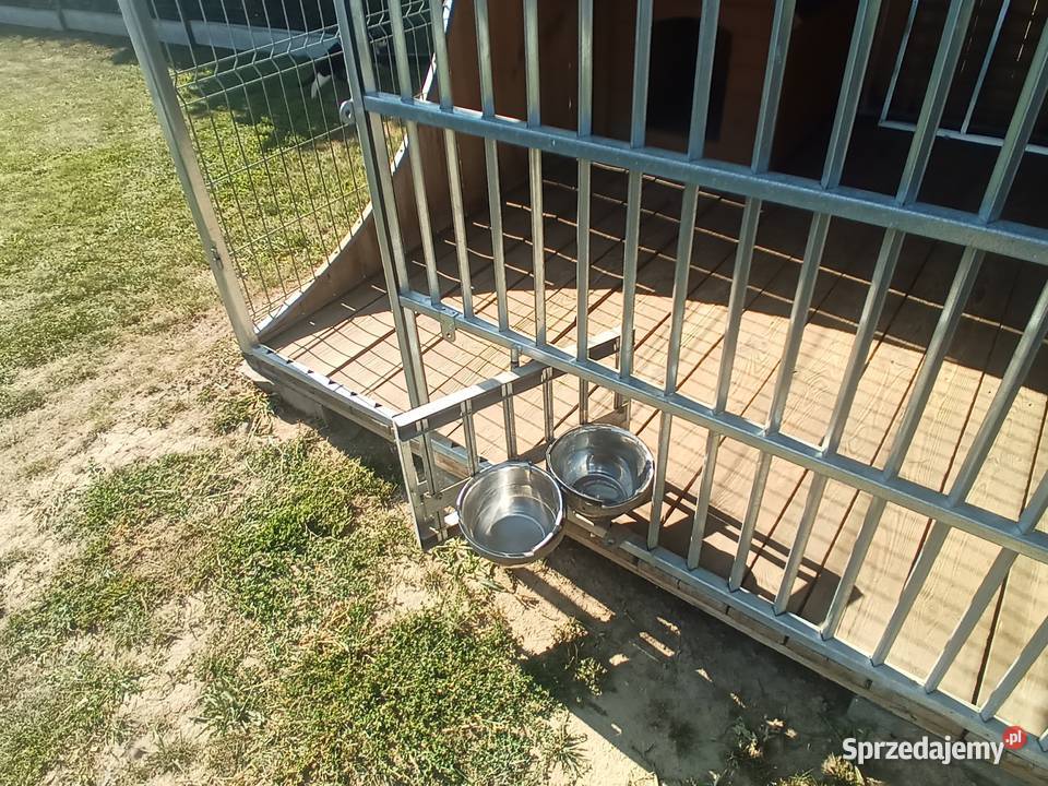 Duży solidny kojec psa ocieplana buda Łańcut