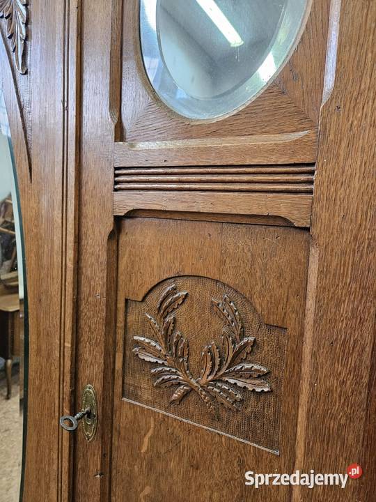 Stara szafa secesja Francja małopolskie Nowy Sącz