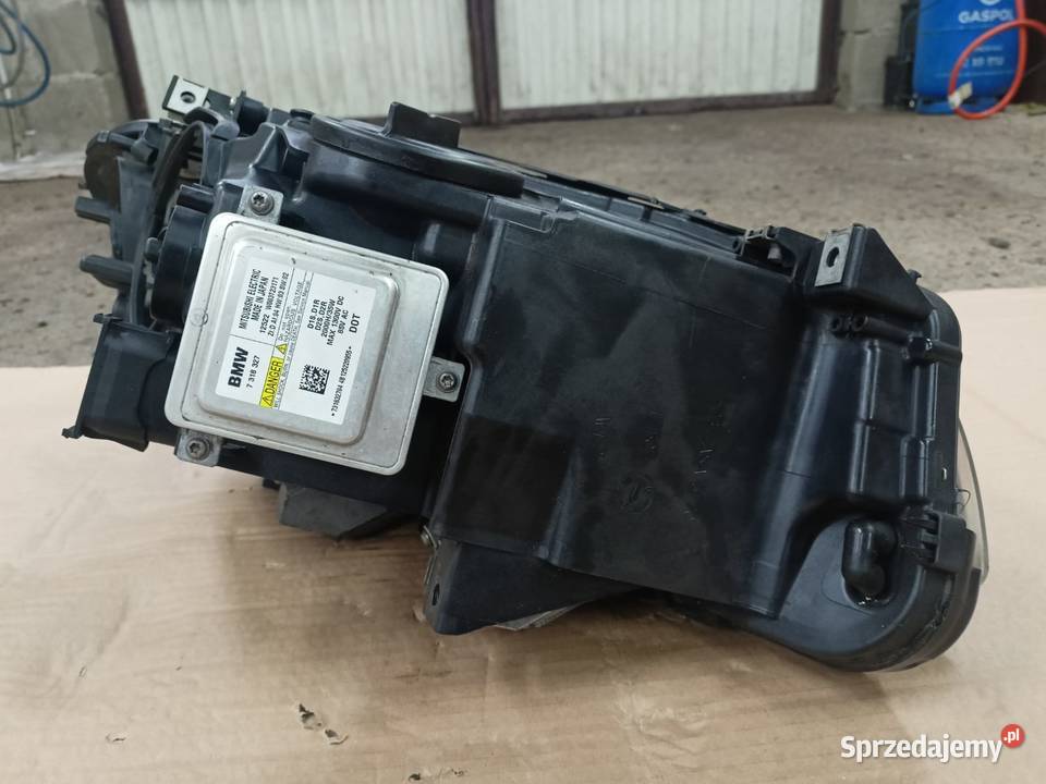 Lampa Lewa BMW 5 F10 F11 Skrętny Bixenon 7233893 Zielenin