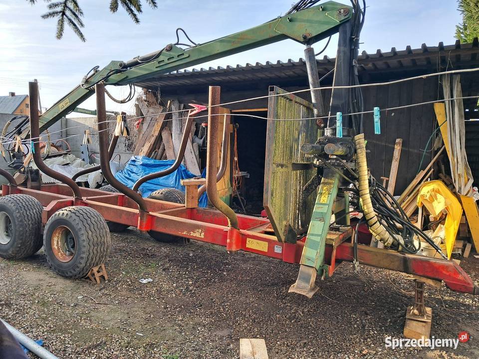 przyczepa leśna zrywkowazyczep more maskiner Leśnictwo