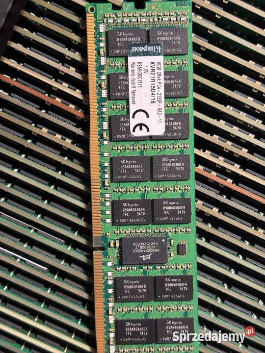 Pamięć RAM DDR4 16GB ECC REG Serverowa Samsung mazowieckie