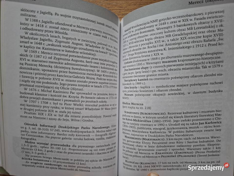 Litwa przewodnik Tomasz Krzywicki Rewasz