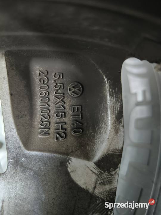 Felgi aluminiowe koła ms VW Polo 15 555x100 et Jastrzębie-Zdrój