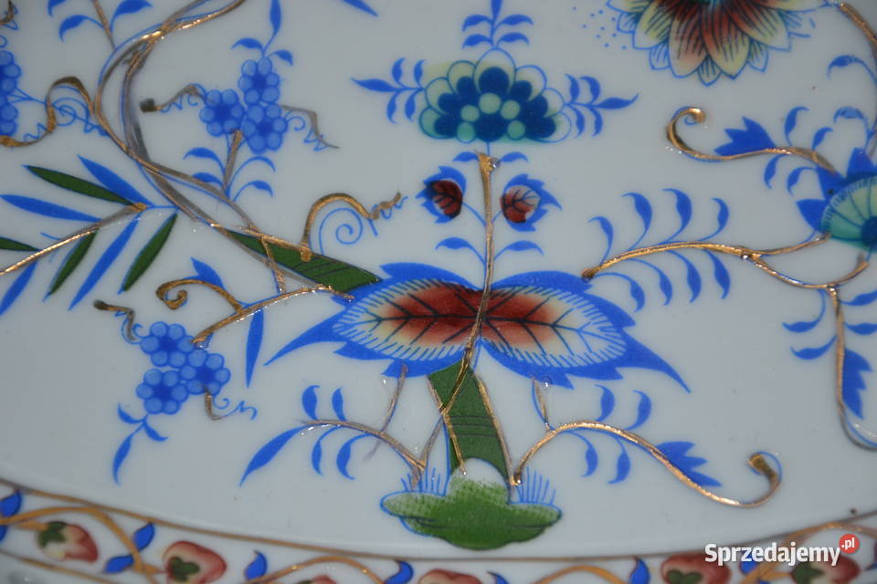 Półmisek porcelanowy koszyk ażurowy wzór Porcelana i szkło Warszawa