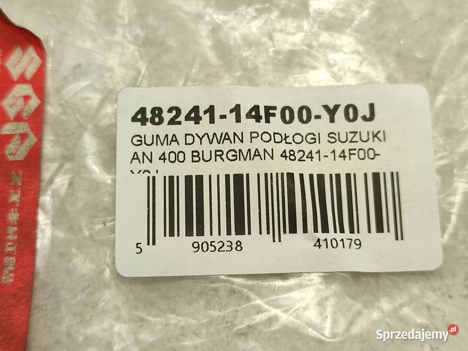GUMA DYWAN PODŁOGI LEWA SUZUKI AN 250 BURGMAN lubelskie sprzedam