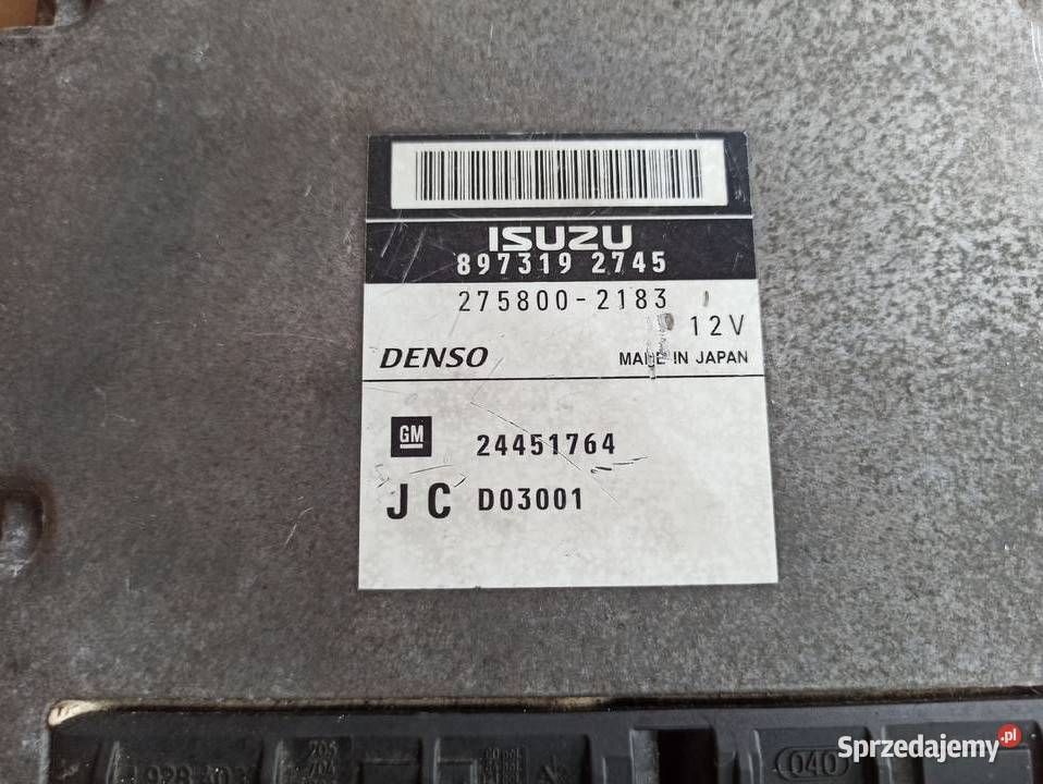 Opel Vectra C 30 komputer 24451764 8973192745 Bolesławiec sprzedam