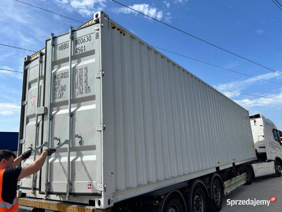 Kontener morski budowlany 40HC12 metrowe one way Lublin