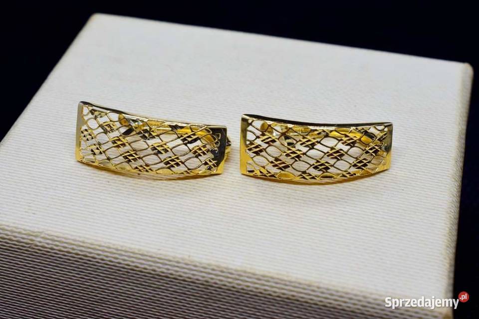 ZŁOTE KOLCZYKI złote zachodniopomorskie Kołobrzeg