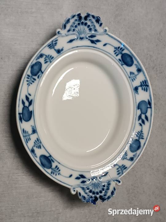 MEISSEN Kobaltowa Waza Terryna Wór Cebulowy Szczecin