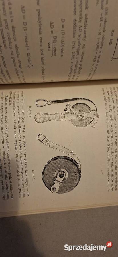 Geodezja Tom I 1 wydanie unikatowy stan Łęczyca