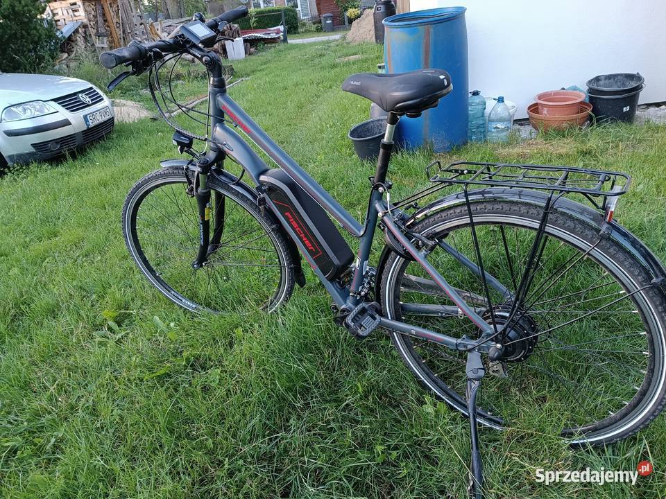 Dwa rowery elektryczne Fischer Rowery elektryczne Pojazdy elektryczne zachodniopomorskie Człopa