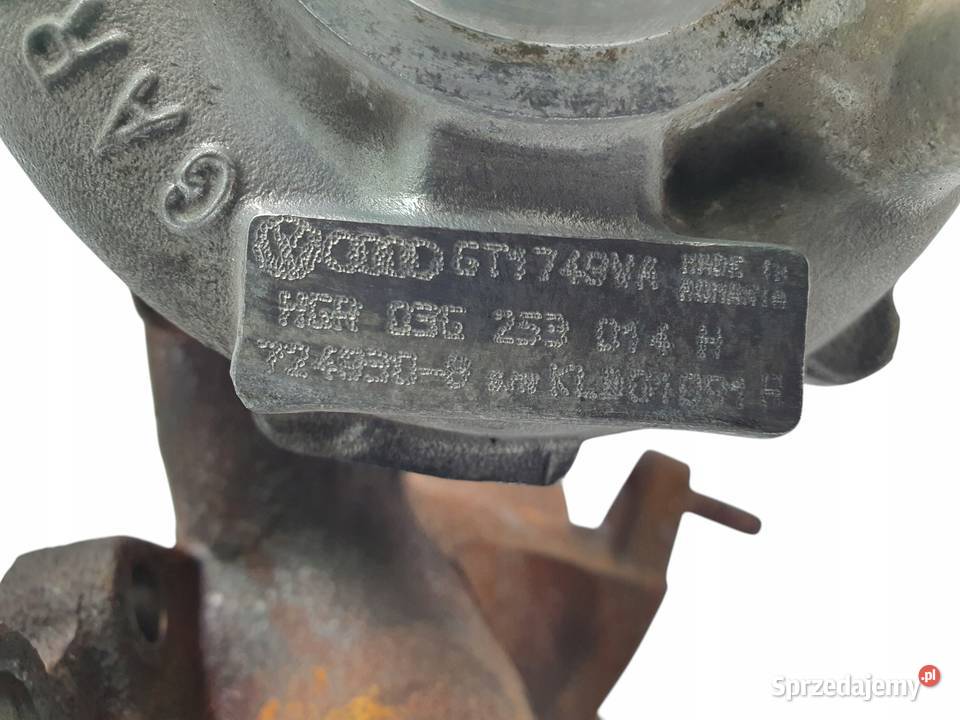 TURBOSPRĘŻARKA VW Golf V 20 TDI 03G253014H Turbosprężarki