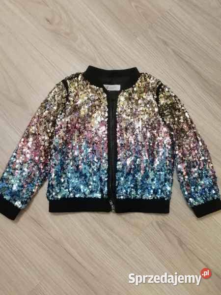 kurtka cekinowa HM Rozmiar 104 Nidzica