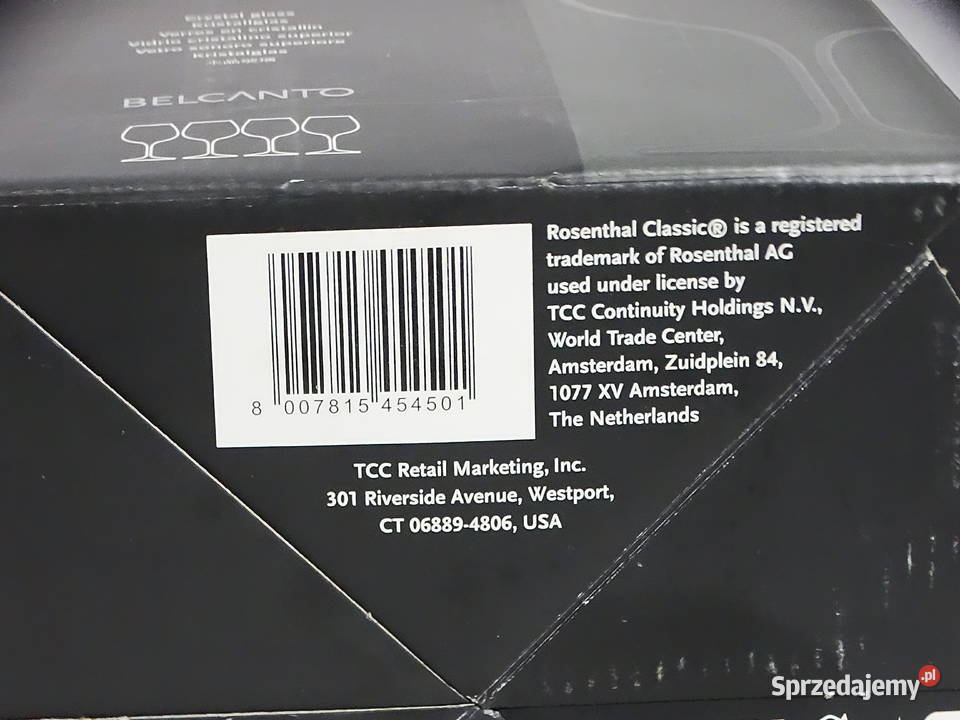 Rosenthal Classic BELCANTO zestaw 4 lubelskie Biłgoraj