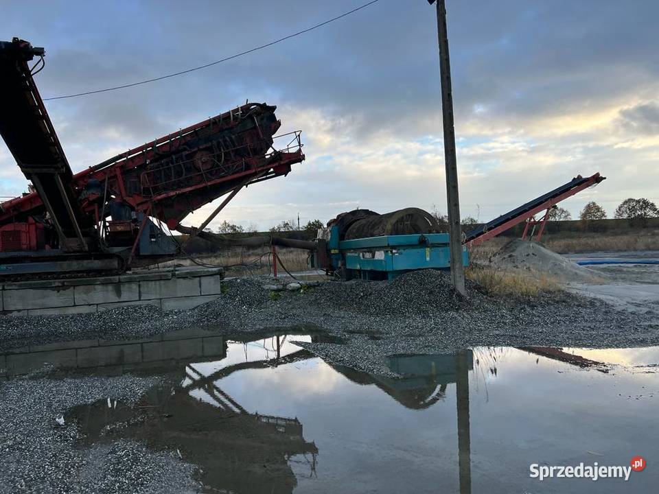 Przesiewacz Terex Finlay powerscreen taśmociąg Kołodziejewo sprzedam