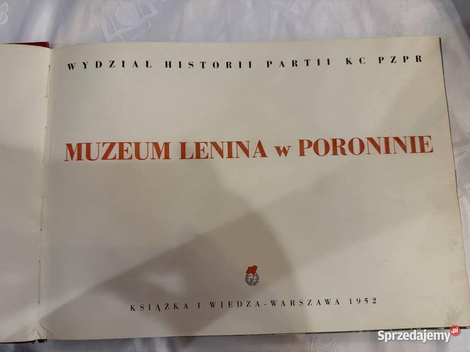 Album Muzeum Lenina Poronin ZSRR Lenin PRL